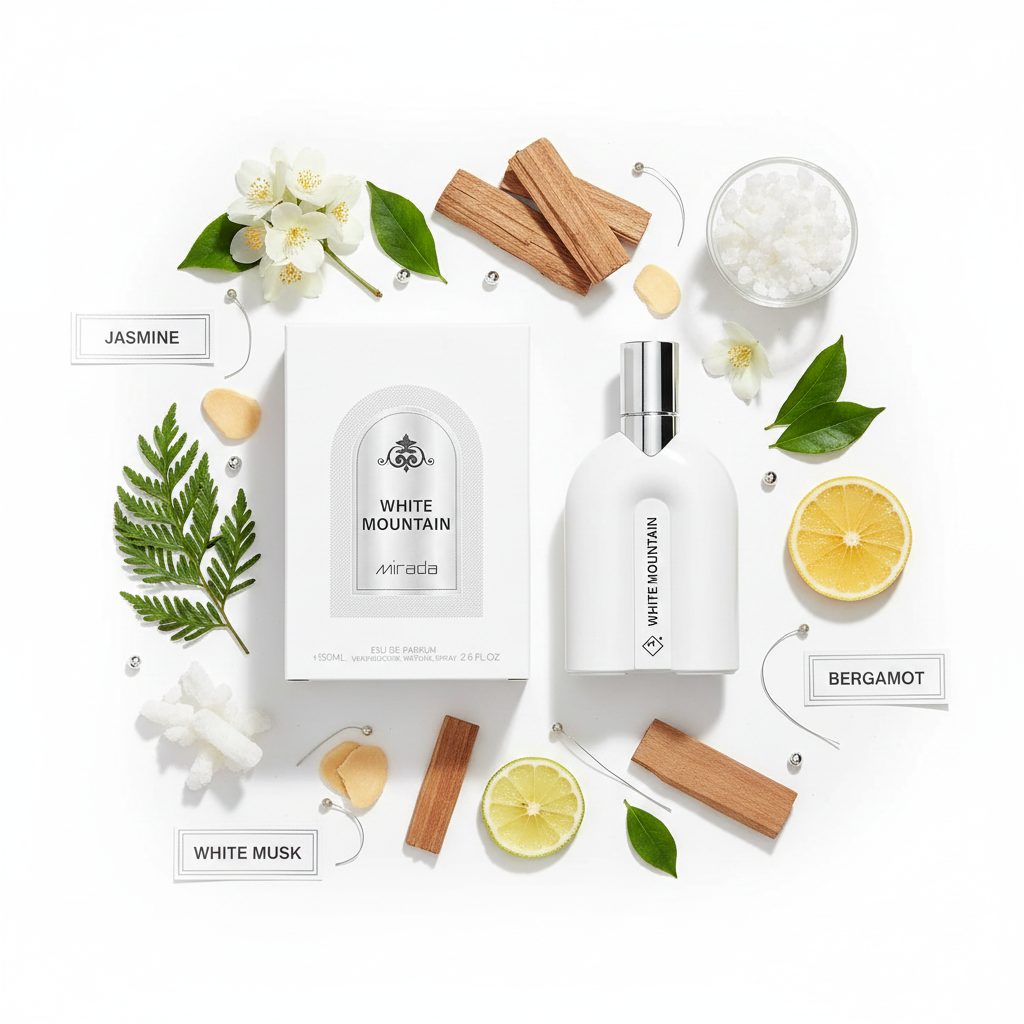 Mirada White Mountain fondo blanco ingredientes