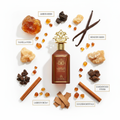 Amber Intense L'Haya fondo blanco ingredientes