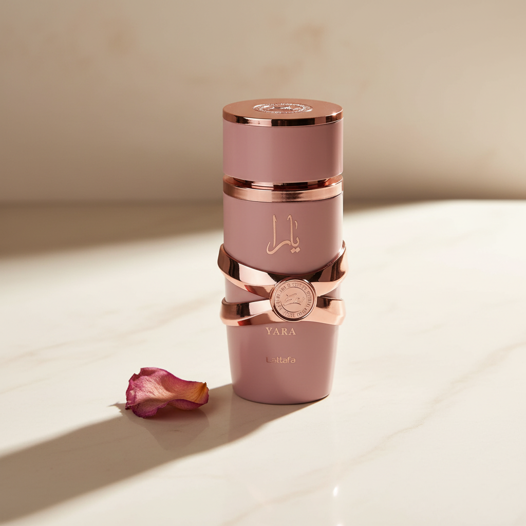 Lattafa Yara Elixir — editorial de lujo minimalista Top Perfumes