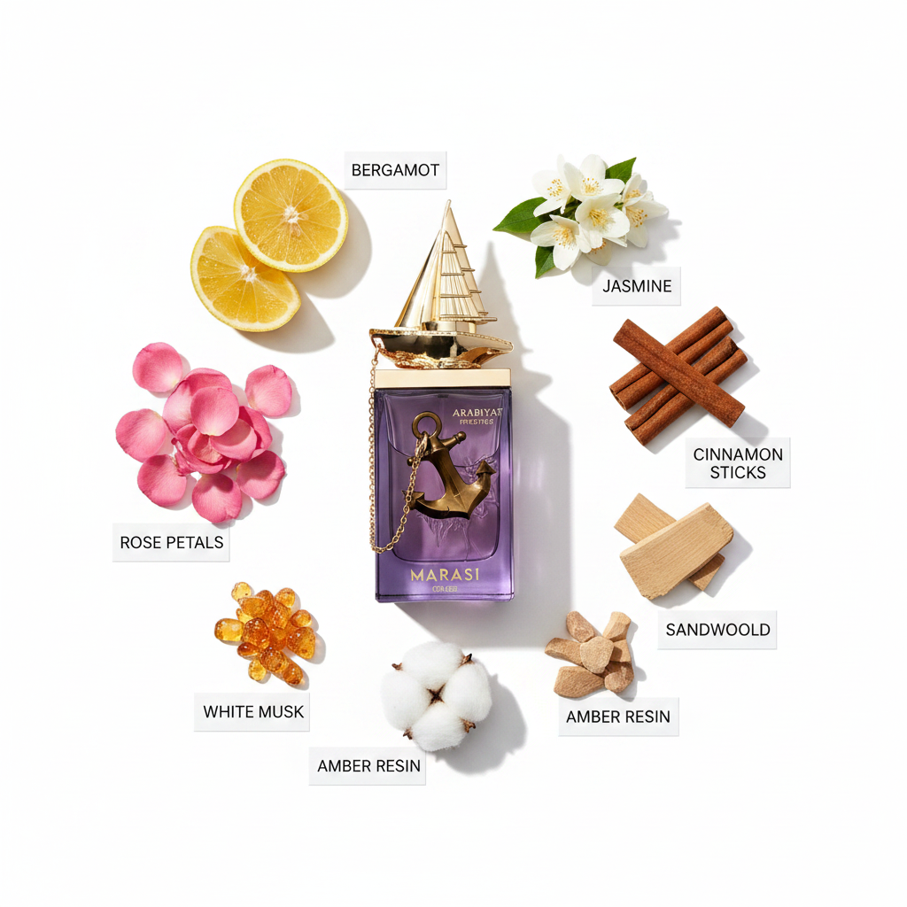 Marasi For Her Fragrance Notes