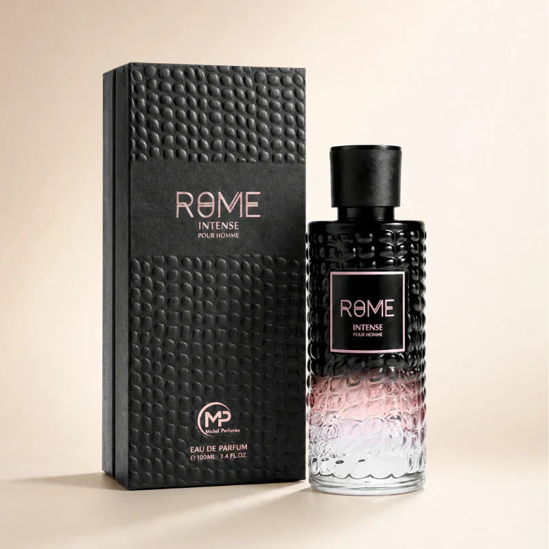 Bharara Rome Intense Pour Homme EDP 100ml - Frasco y caja