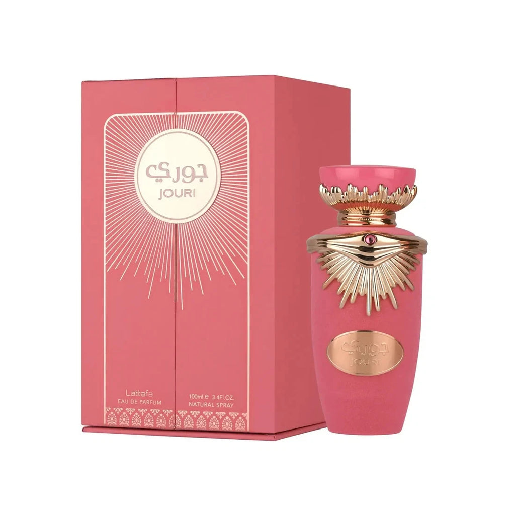 Lattafa Jouri Women EDP 100ml - Frasco y caja